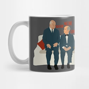 Iconic Louis de Funès Scene - Retro French Comedy Design Mug